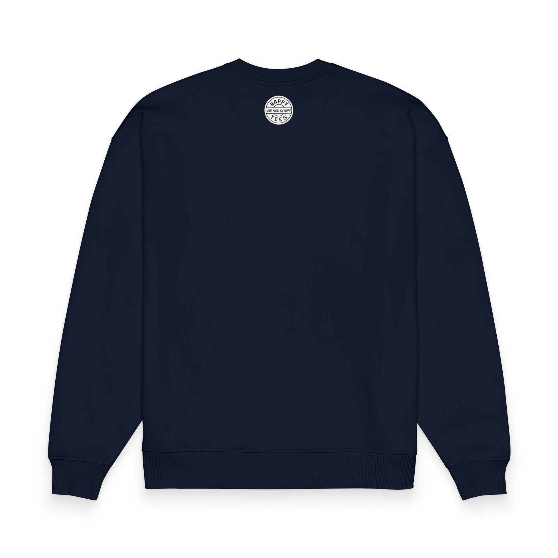 Happy Tees® Sweatshirt (Oversized with Back Logo)  Sweatshirt  HAPPY TEES® BRAND