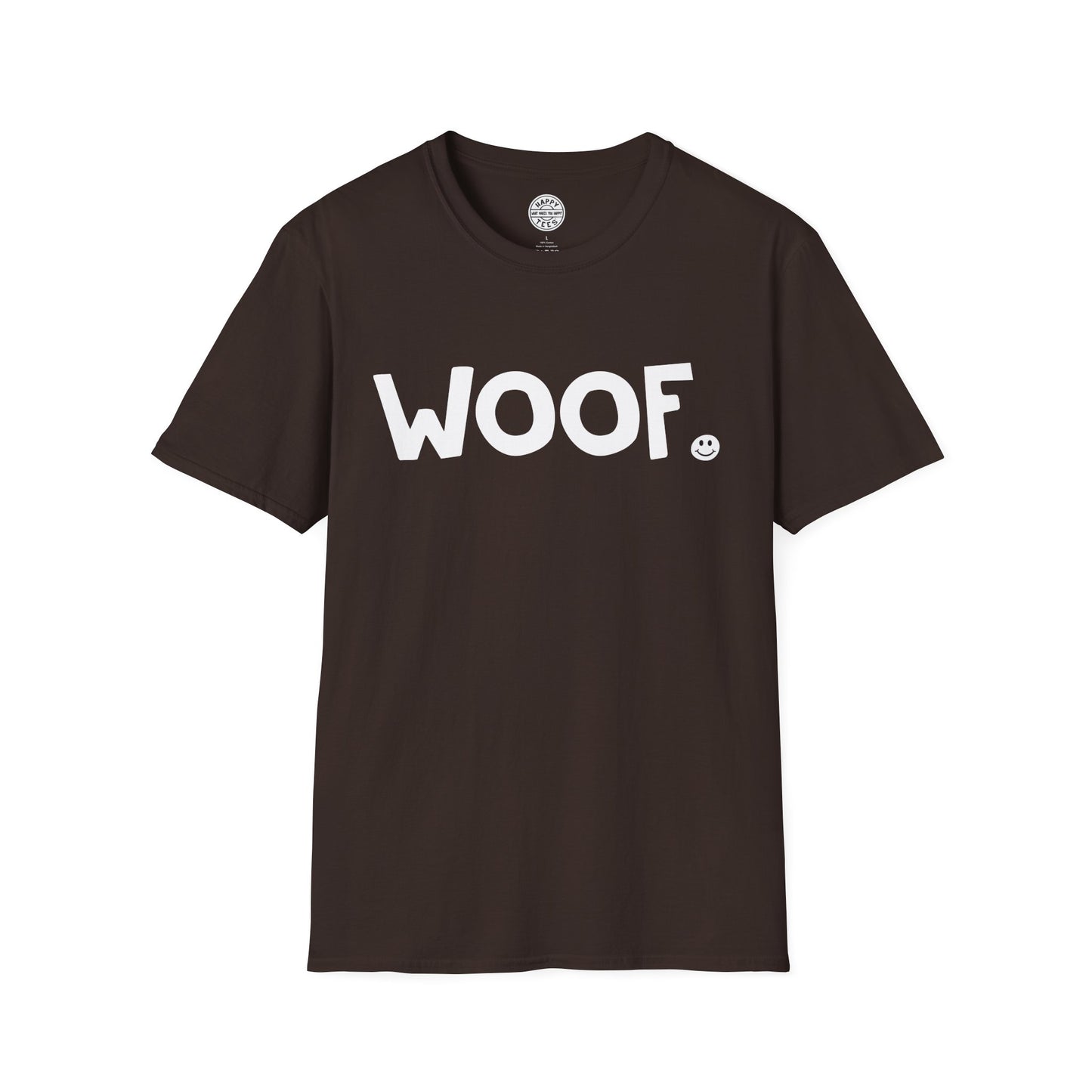 WOOF Happy Tee  T-Shirt  HAPPY TEES® BRAND