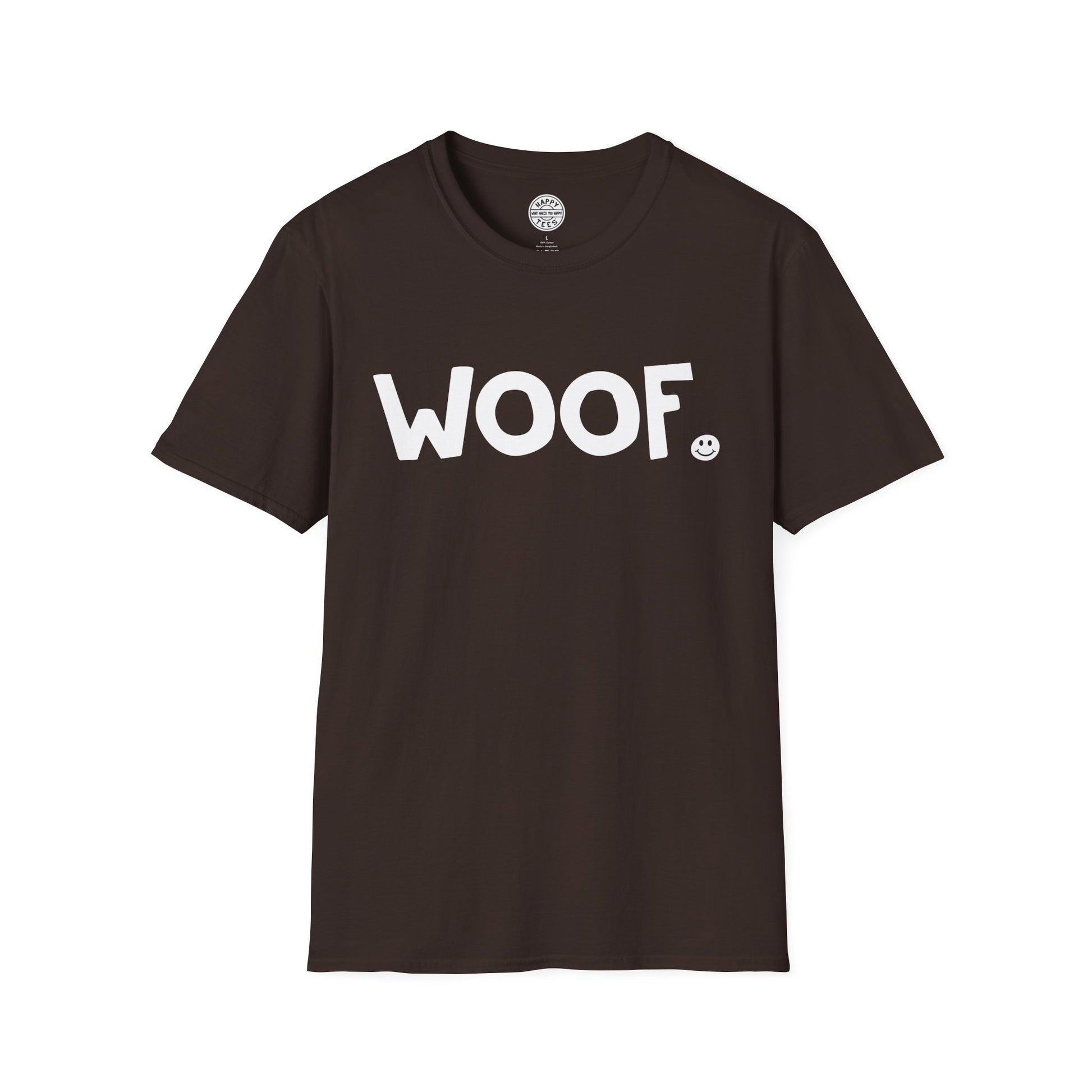 WOOF Happy Tee  T-Shirt  HAPPY TEES® BRAND