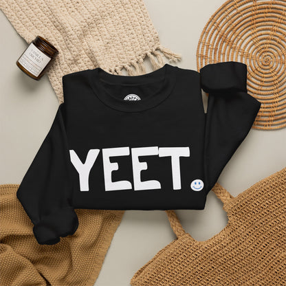 YEET Happy Tee (Sweatshirt)  Sweatshirt  HAPPY TEES® BRAND