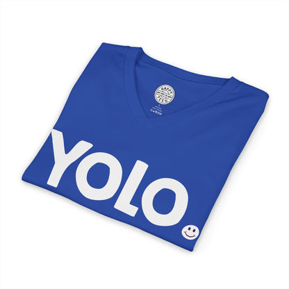 YOLO Happy Tee (V-Neck)