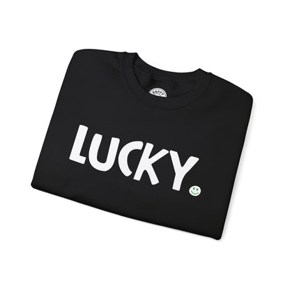 LUCKY Happy Tee (Sweatshirt)  Sweatshirt  HAPPY TEES® BRAND