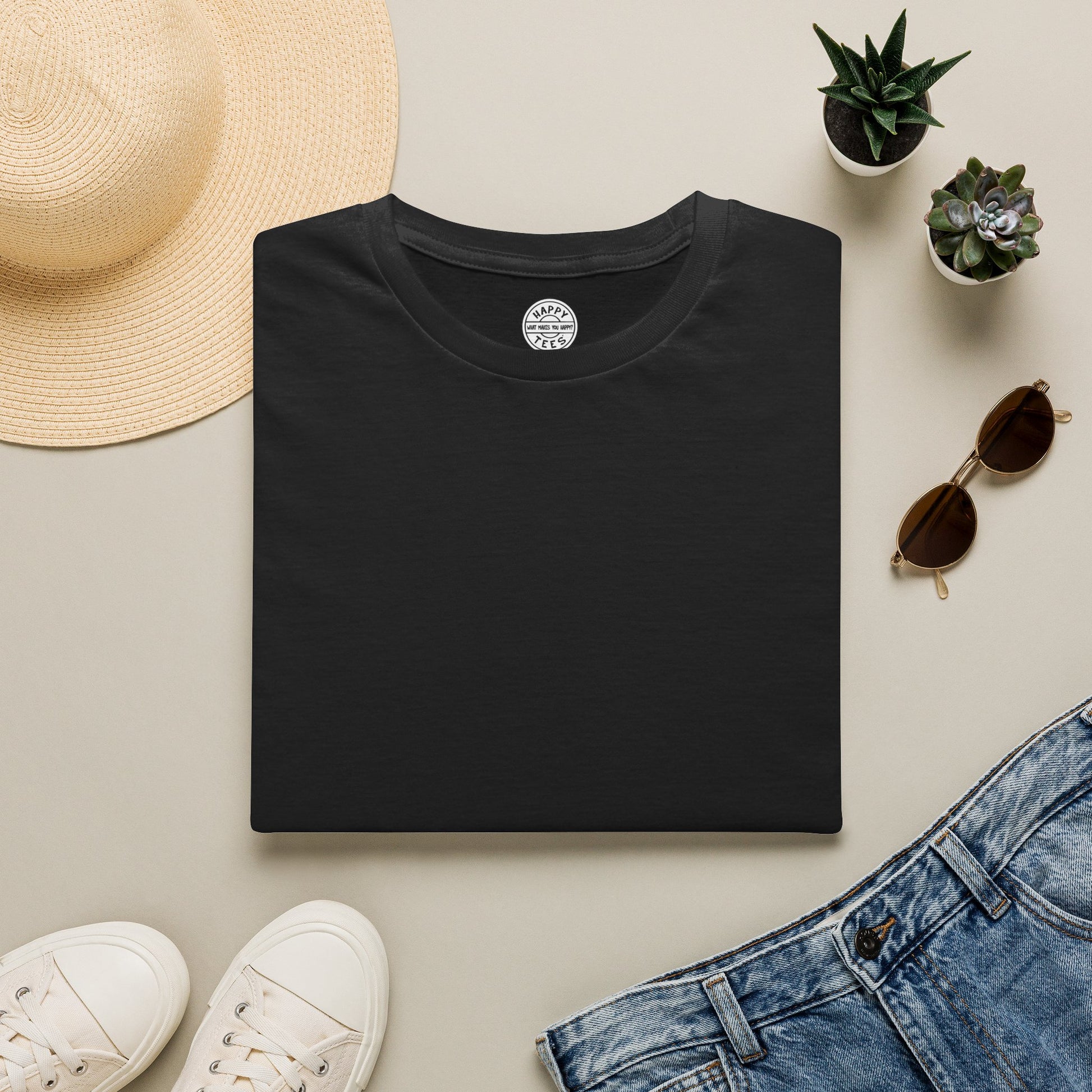 BASIC Happy Tee  T-Shirt  HAPPY TEES® BRAND