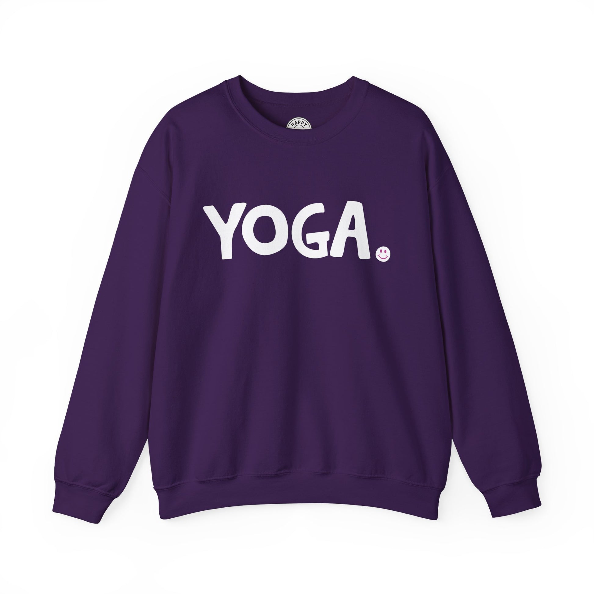 YOGA Happy Tee (Sweatshirt)  Sweatshirt  HAPPY TEES® BRAND