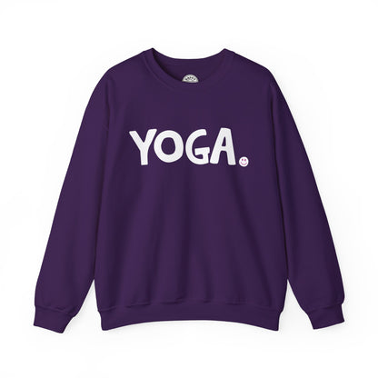 YOGA Happy Tee (Sweatshirt)  Sweatshirt  HAPPY TEES® BRAND