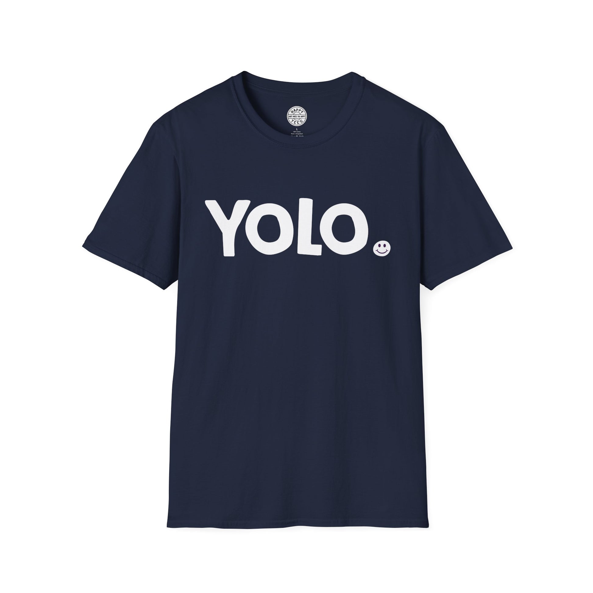 YOLO Happy Tee  T-Shirt  HAPPY TEES® BRAND