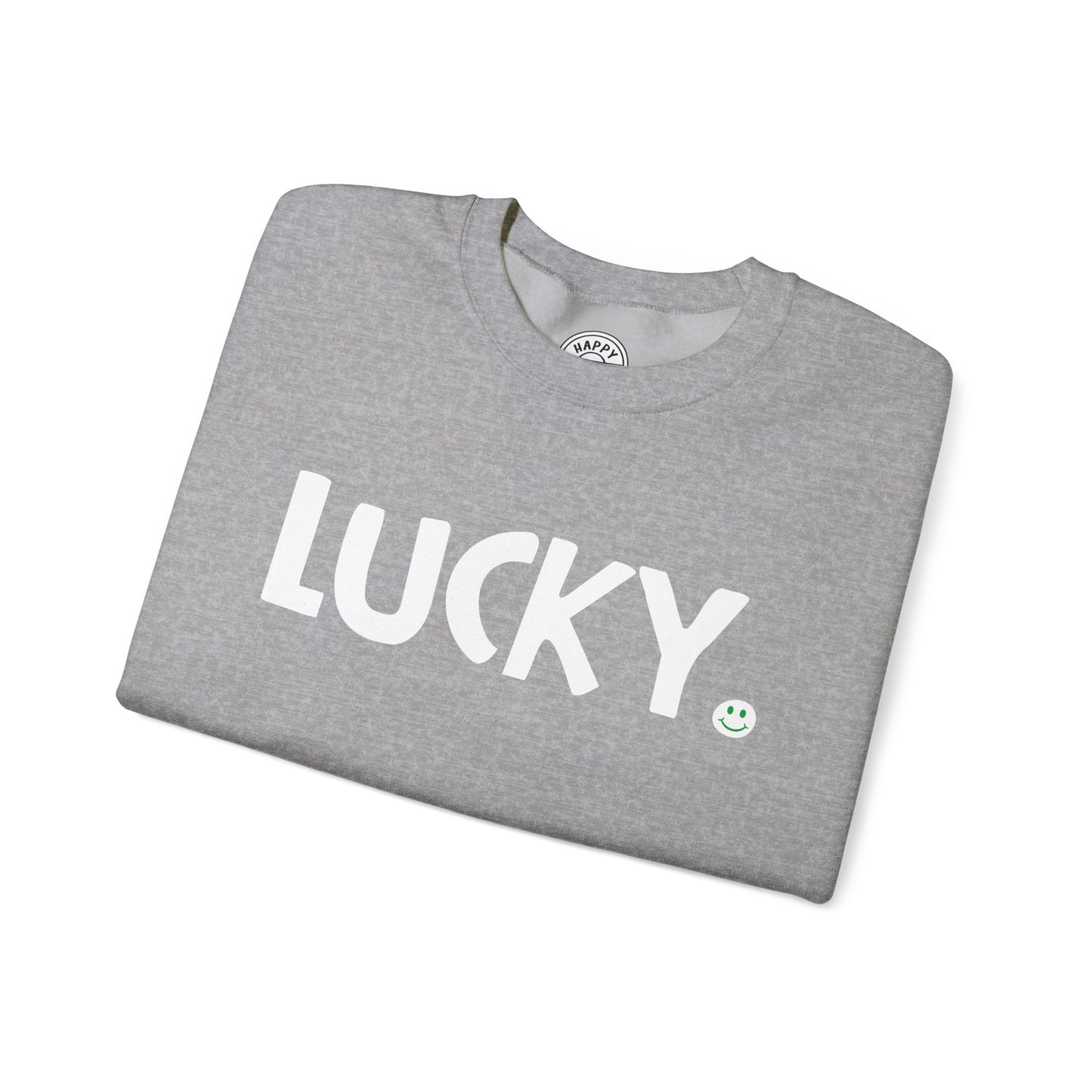 LUCKY Happy Tee (Sweatshirt)  Sweatshirt  HAPPY TEES® BRAND