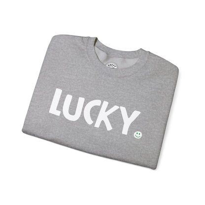 LUCKY Happy Tee (Sweatshirt)  Sweatshirt  HAPPY TEES® BRAND
