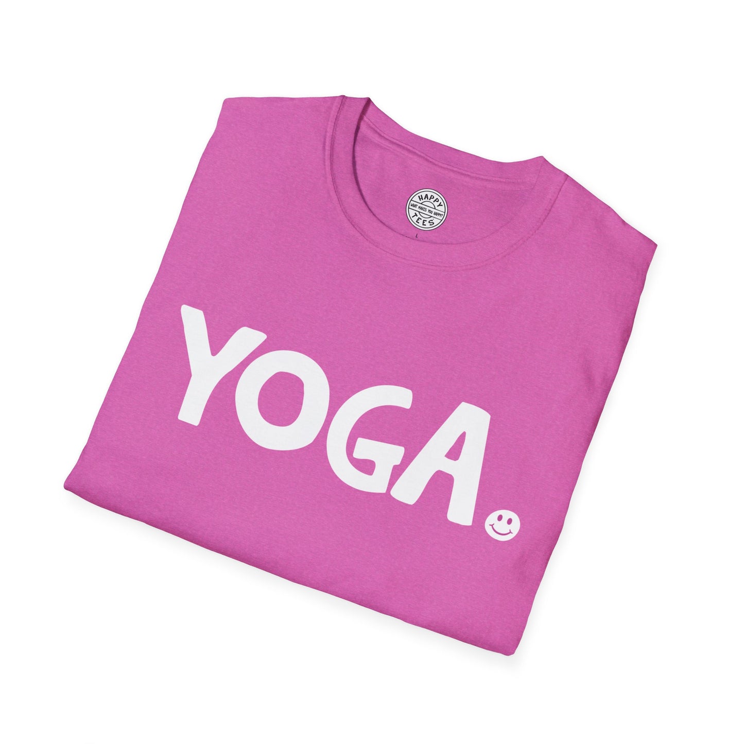 YOGA Happy Tee  T-Shirt  HAPPY TEES® BRAND