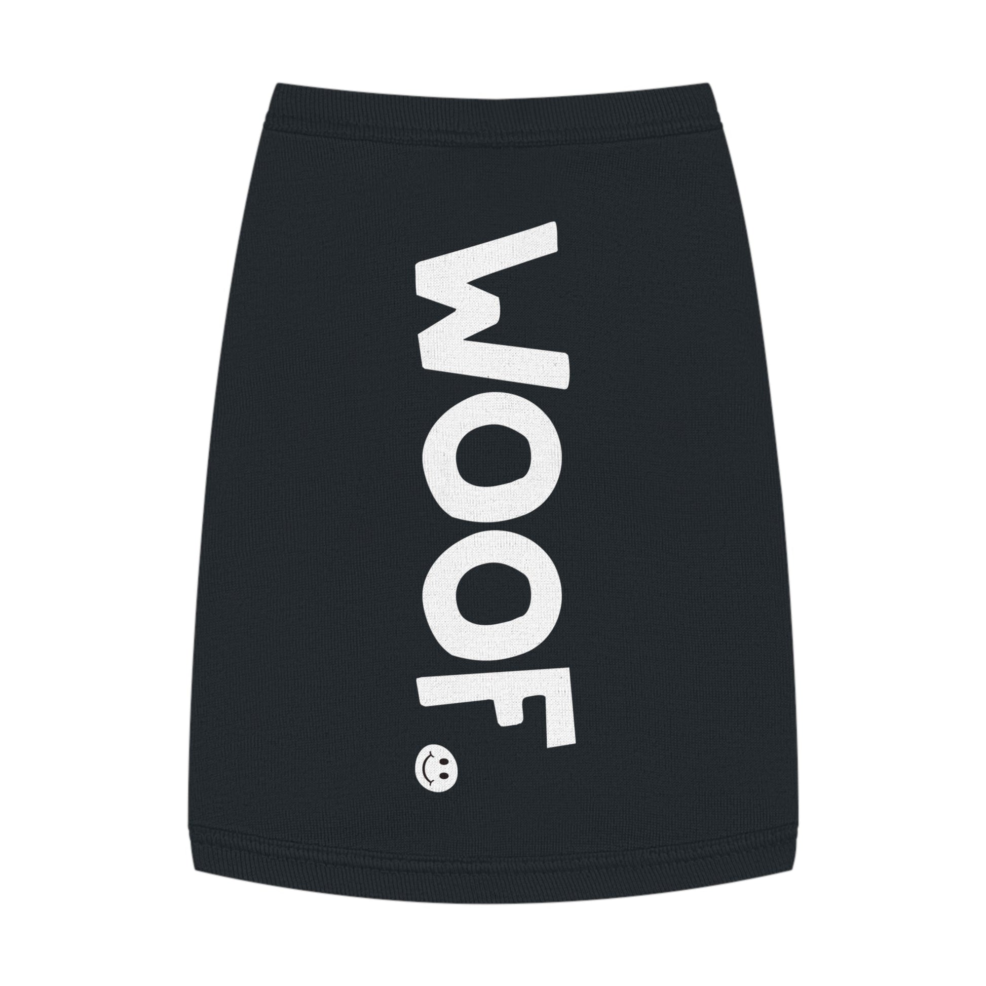 WOOF Happy Tee (Pet Tank Top)  Pets M / Black HAPPY TEES® BRAND