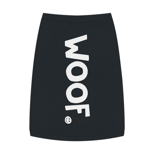 WOOF Happy Tee (Pet Tank Top)  Pets M / Black HAPPY TEES® BRAND