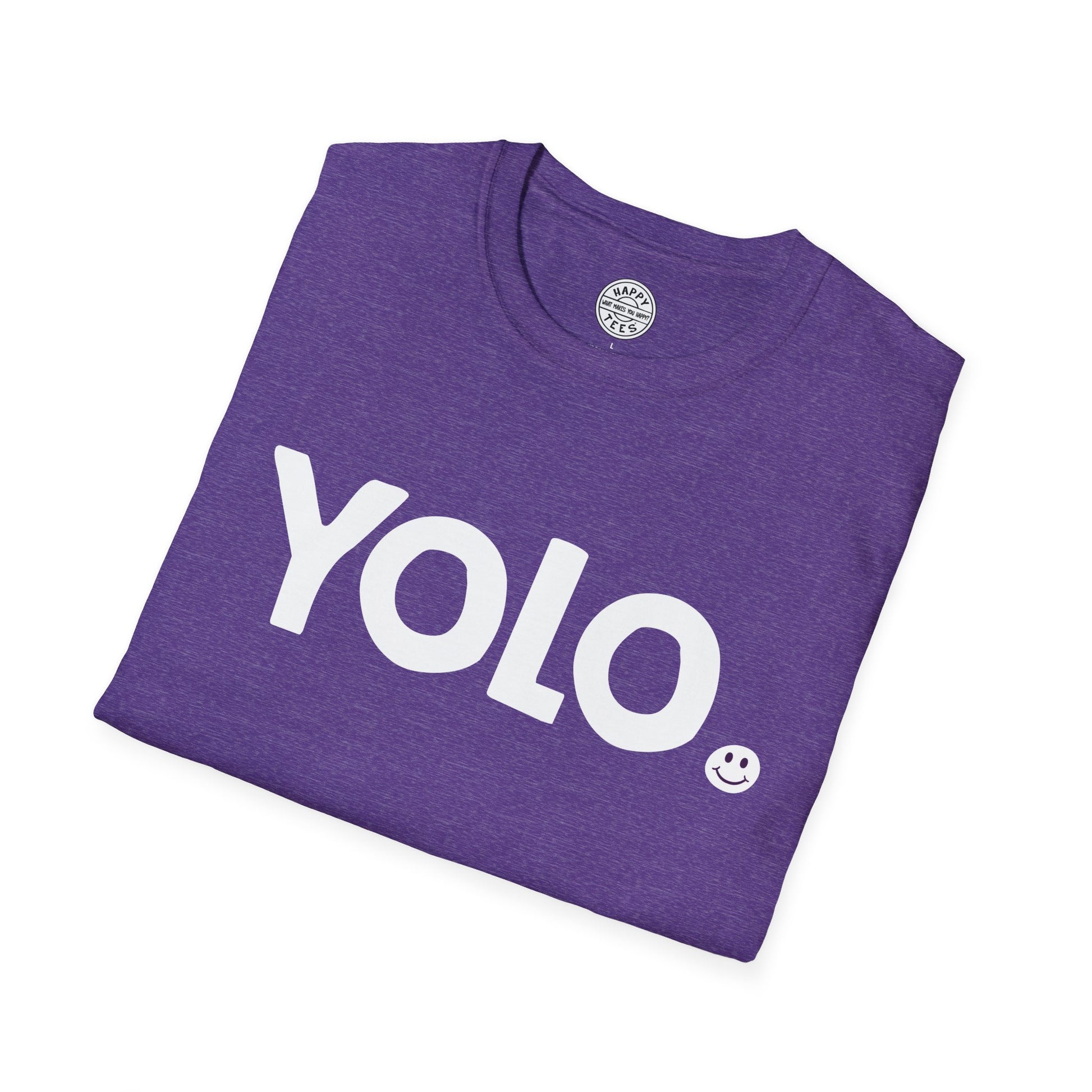YOLO Happy Tee  T-Shirt  HAPPY TEES® BRAND
