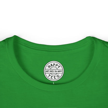 Happy Tees® T‑Shirt (Women's Tee without front logo)  T-Shirt  HAPPY TEES® BRAND