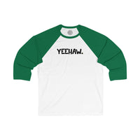 YEEHAW Happy Tee (Long Sleeve Baseball Tee)  Long-sleeve  HAPPY TEES® BRAND