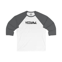 YEEHAW Happy Tee (Long Sleeve Baseball Tee)  Long-sleeve  HAPPY TEES® BRAND