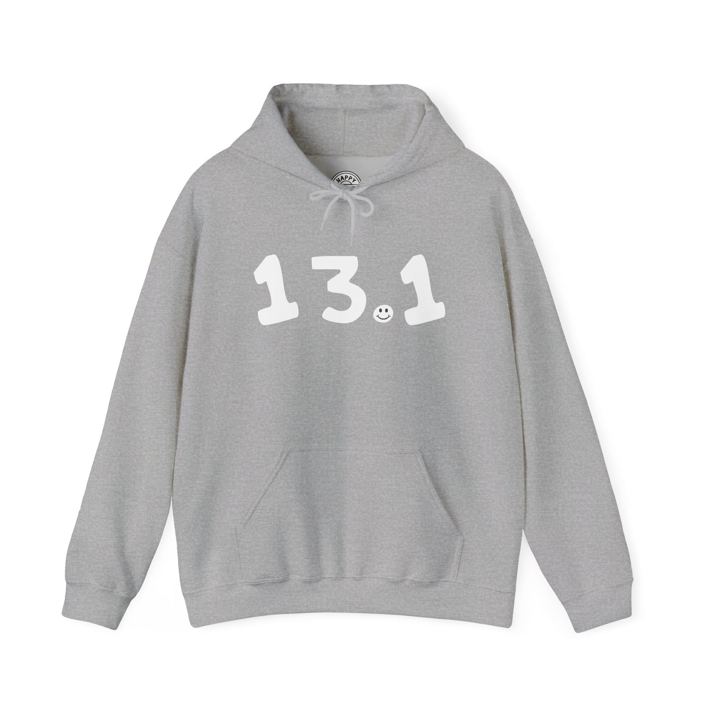 13.1 Happy Tee (Hoodie)  Hoodie 2XL / Sport Grey HAPPY TEES® BRAND
