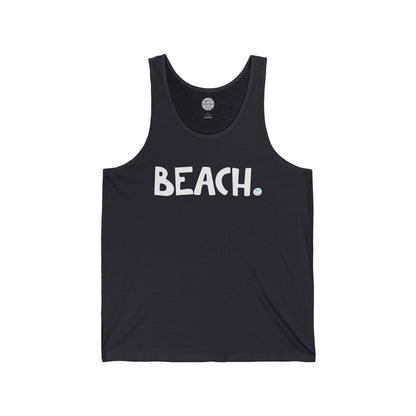 BEACH Happy Tee (Tank Top)  Tank Top  HAPPY TEES® BRAND