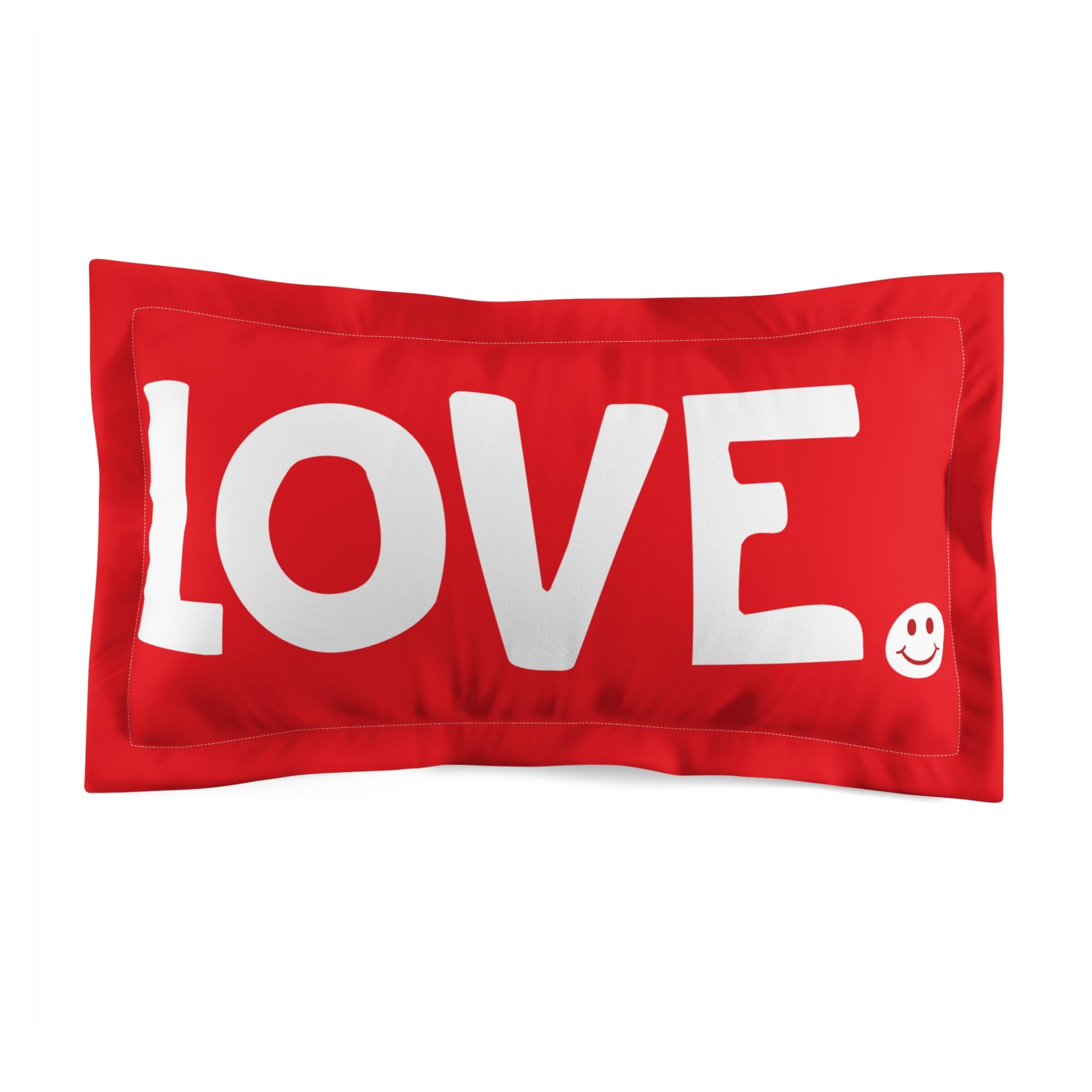 LOVE Happy Tee (Microfiber Pillow Sham)  Home Decor  HAPPY TEES® BRAND
