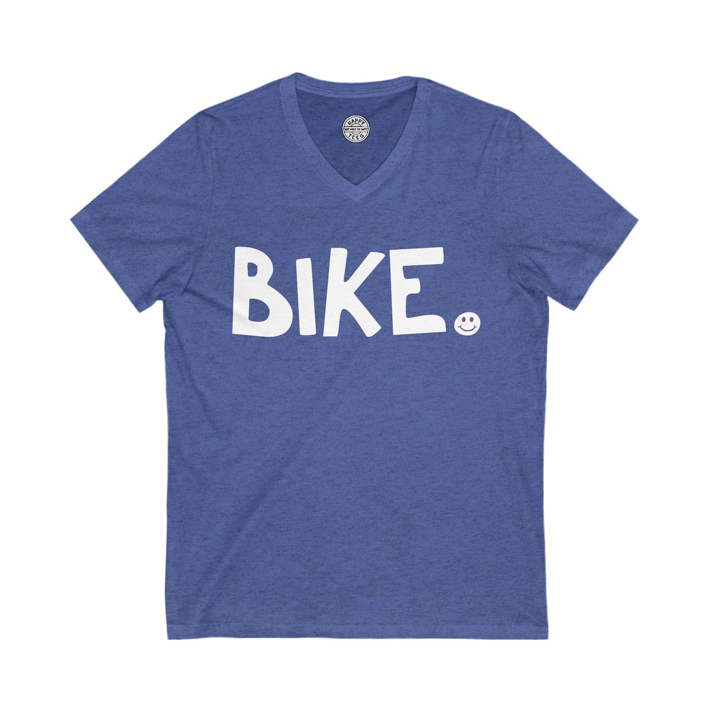 BIKE Happy Tee (V-Neck)  V-neck  HAPPY TEES® BRAND