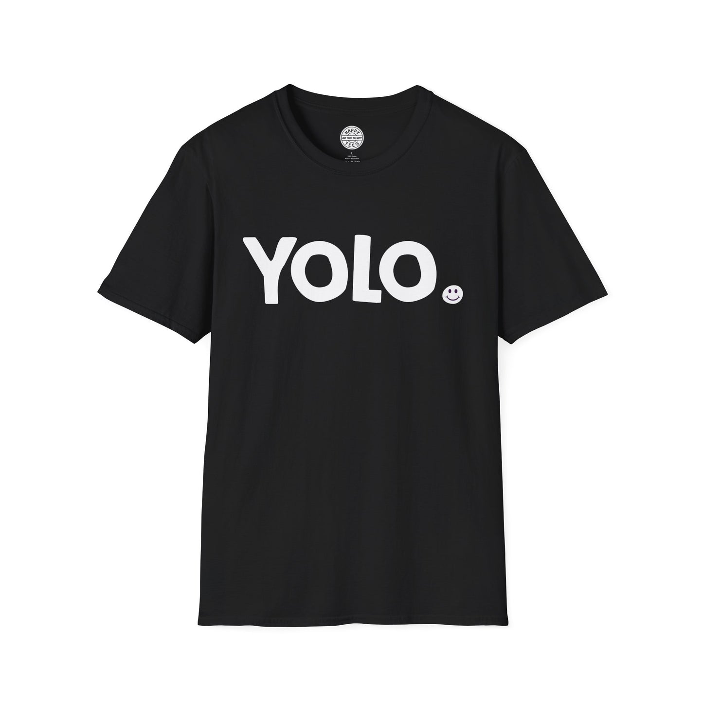 YOLO Happy Tee  T-Shirt  HAPPY TEES® BRAND