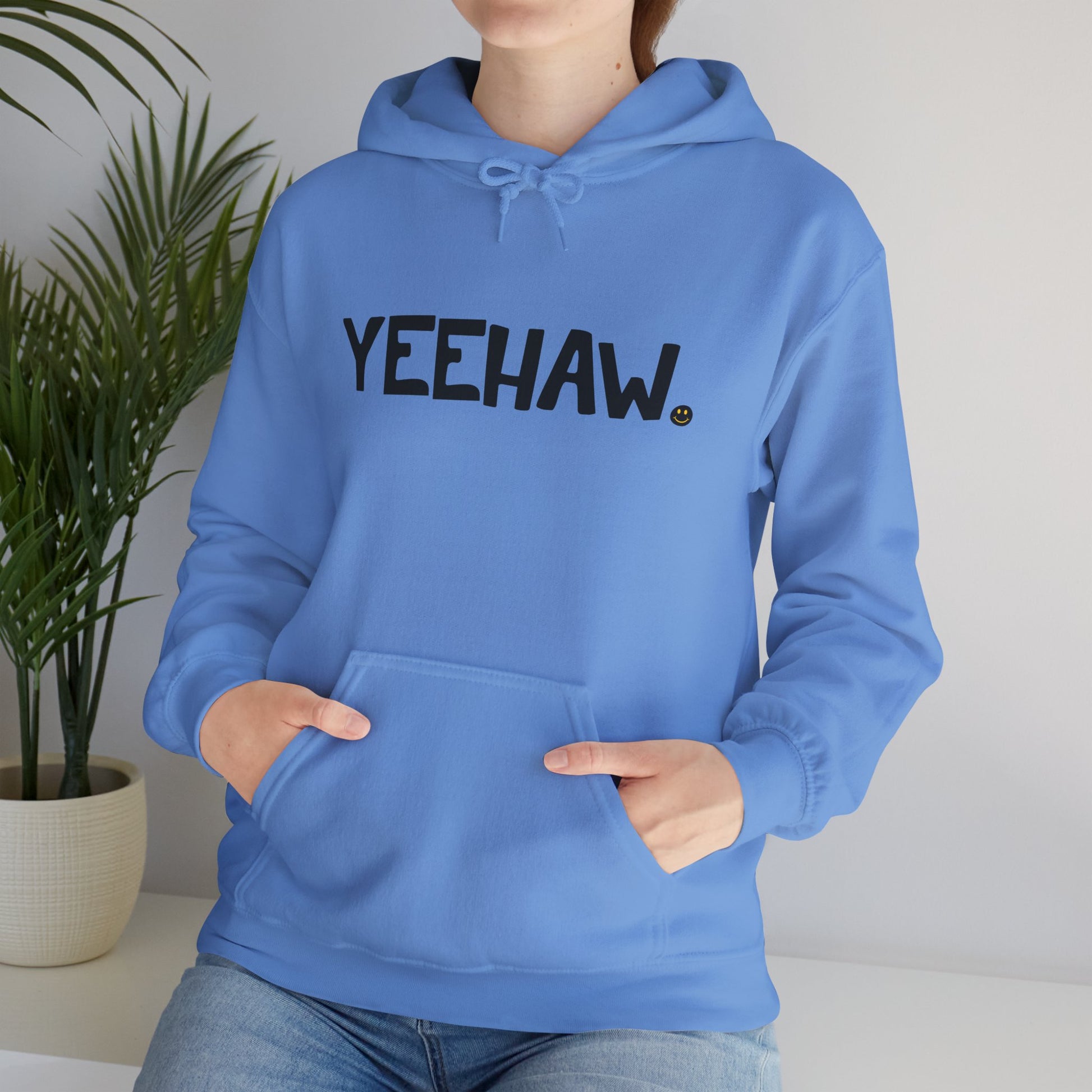 YEEHAW Happy Tee (Hoodie)  Hoodie  HAPPY TEES® BRAND