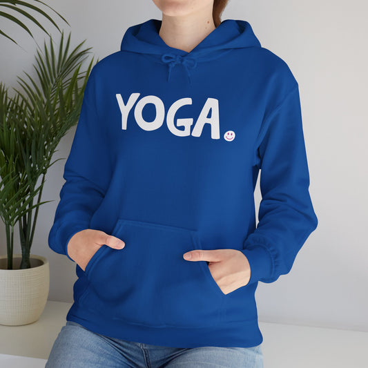 YOGA Happy Tee (Hoodie)  Hoodie  HAPPY TEES® BRAND