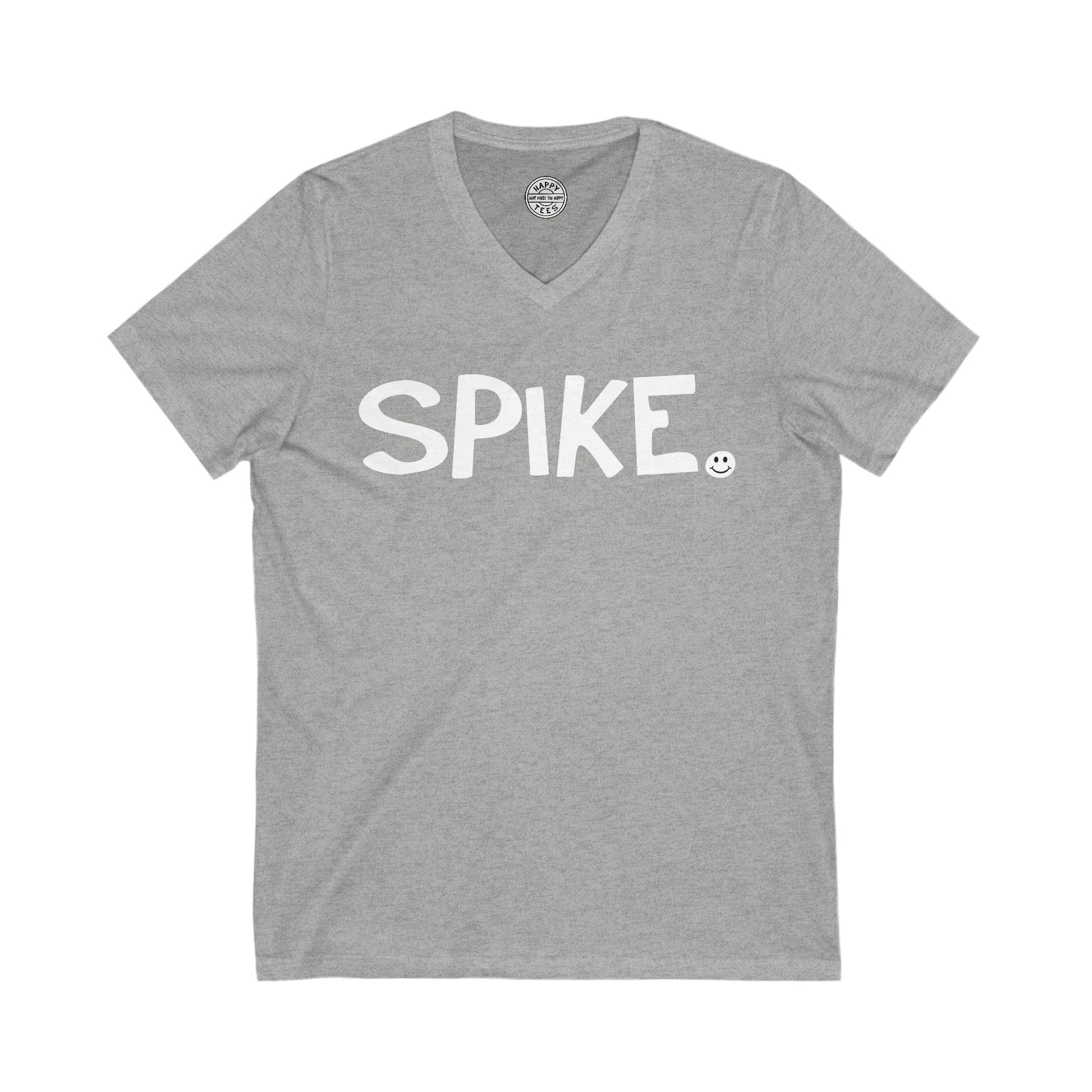 SPIKE Happy Tee (V-Neck)  V-neck  HAPPY TEES® BRAND