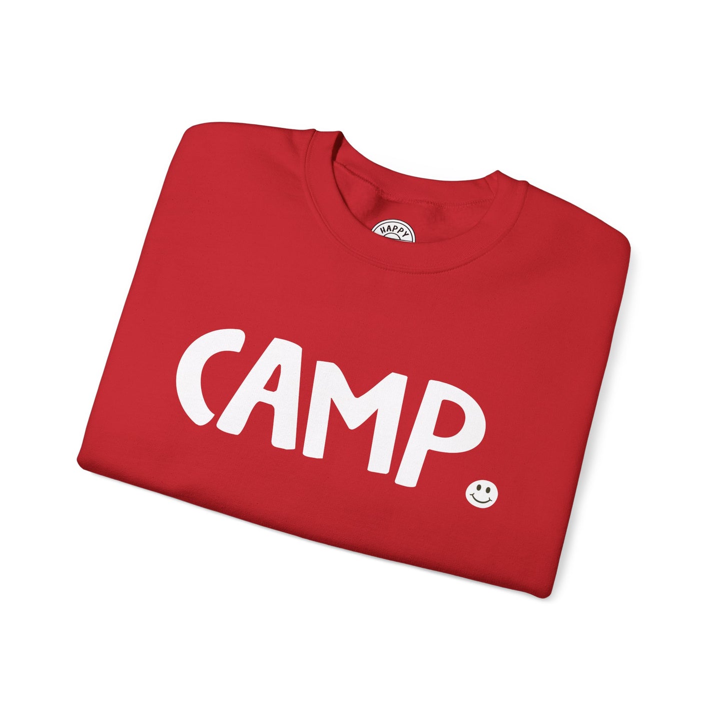 CAMP Happy Tee (Sweatshirt)  Sweatshirt  HAPPY TEES® BRAND