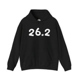 26.2 Happy Tee (Hoodie)  Hoodie 2XL / Black HAPPY TEES® BRAND