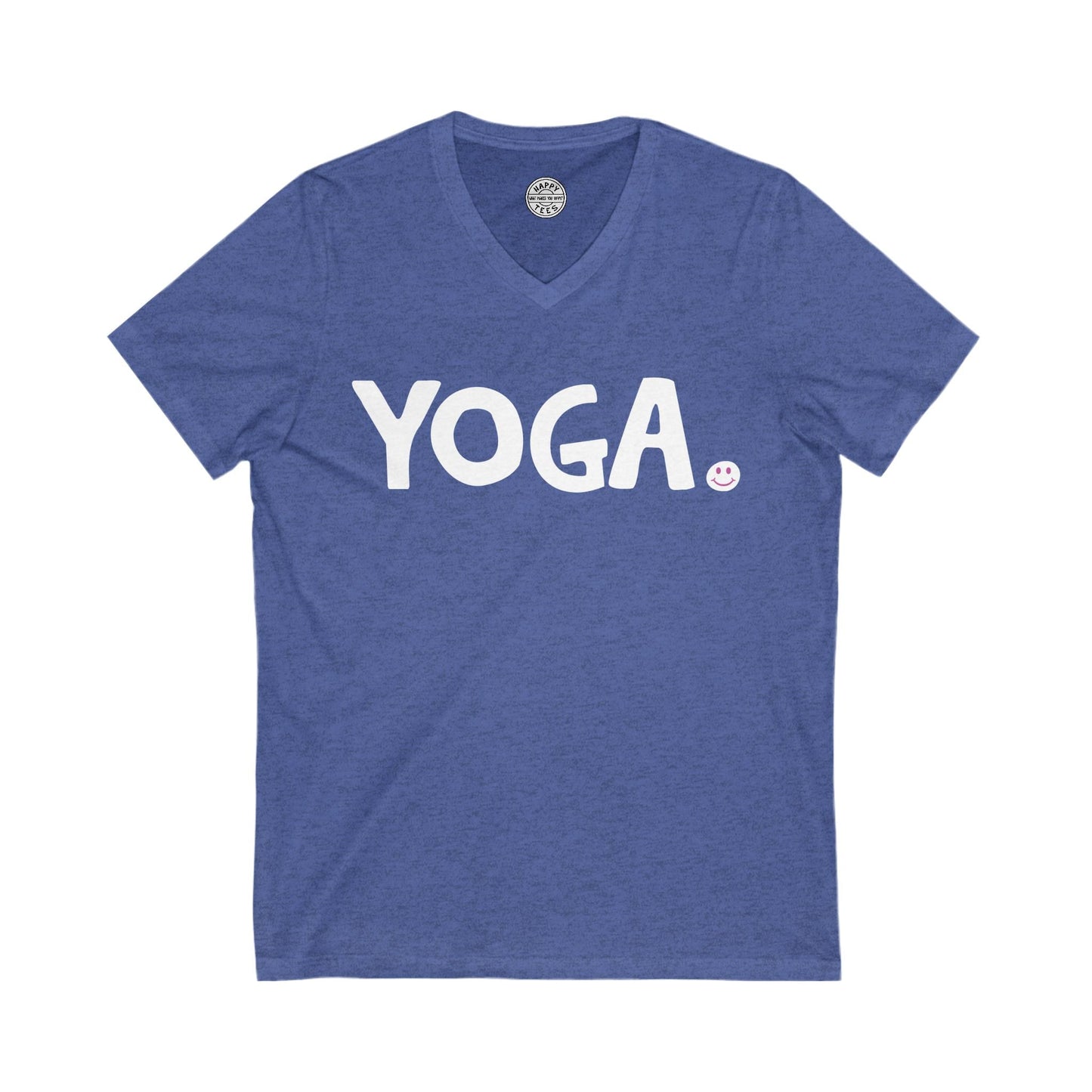 YOGA Happy Tee (V-Neck) Printify