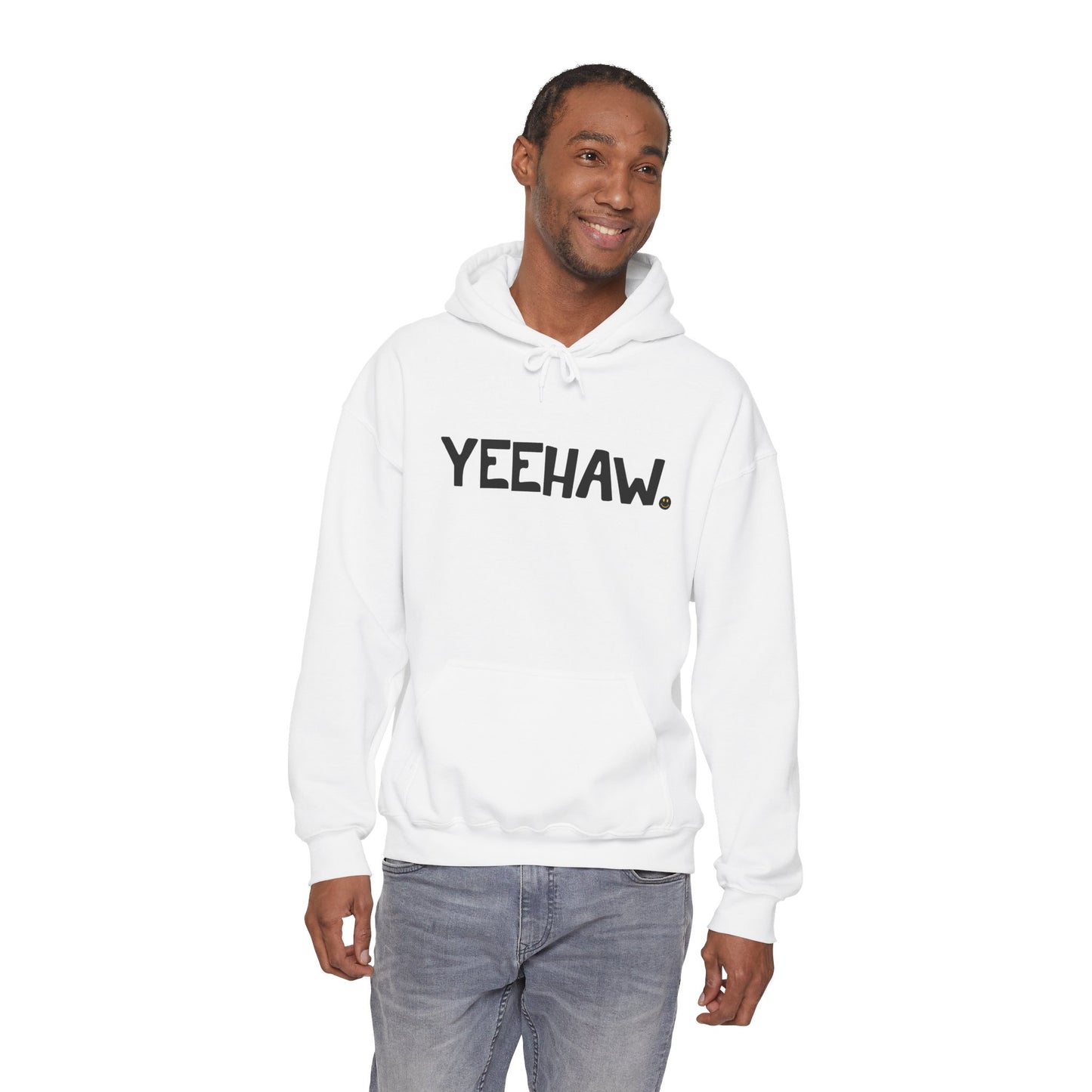 YEEHAW Happy Tee (Hoodie)  Hoodie  HAPPY TEES® BRAND