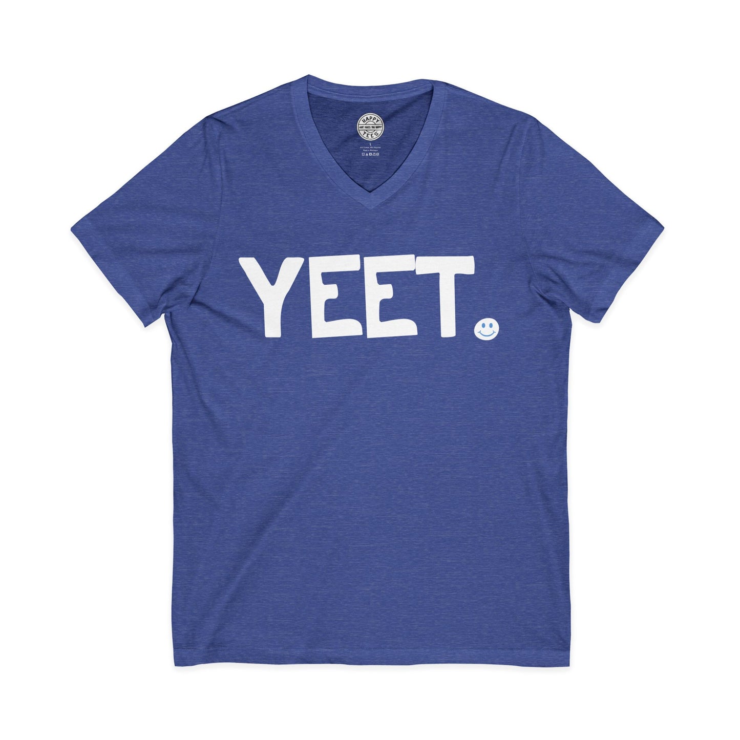 YEET Happy Tee (V-Neck)  V-neck  HAPPY TEES® BRAND