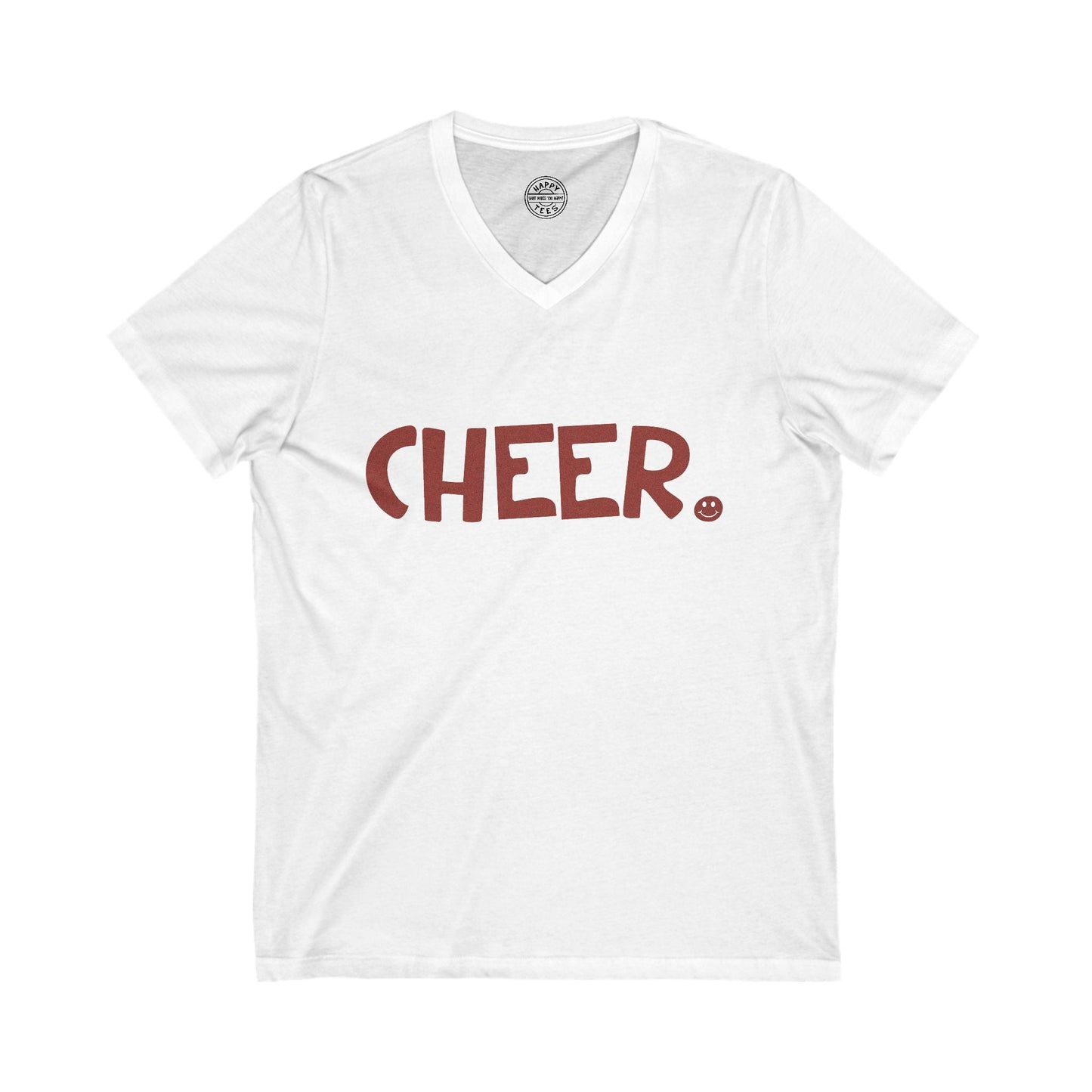 CHEER Happy Tee (V-Neck) Printify
