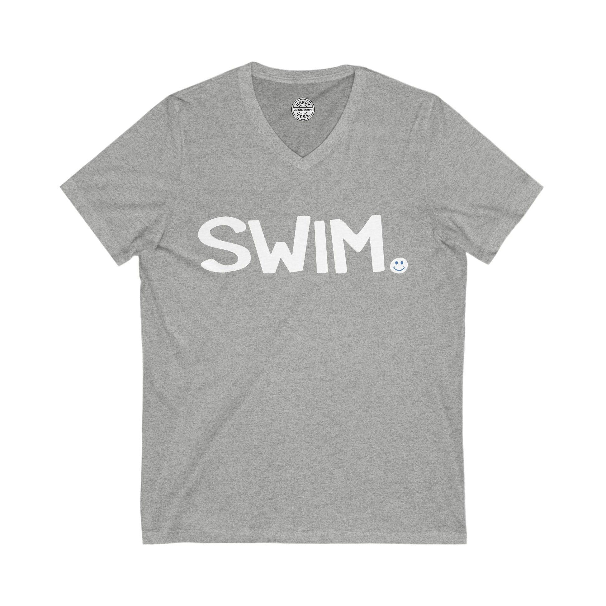 SWIM Happy Tee (V-Neck) Printify