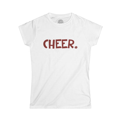 CHEER Happy Tee (Women's Tee) Printify