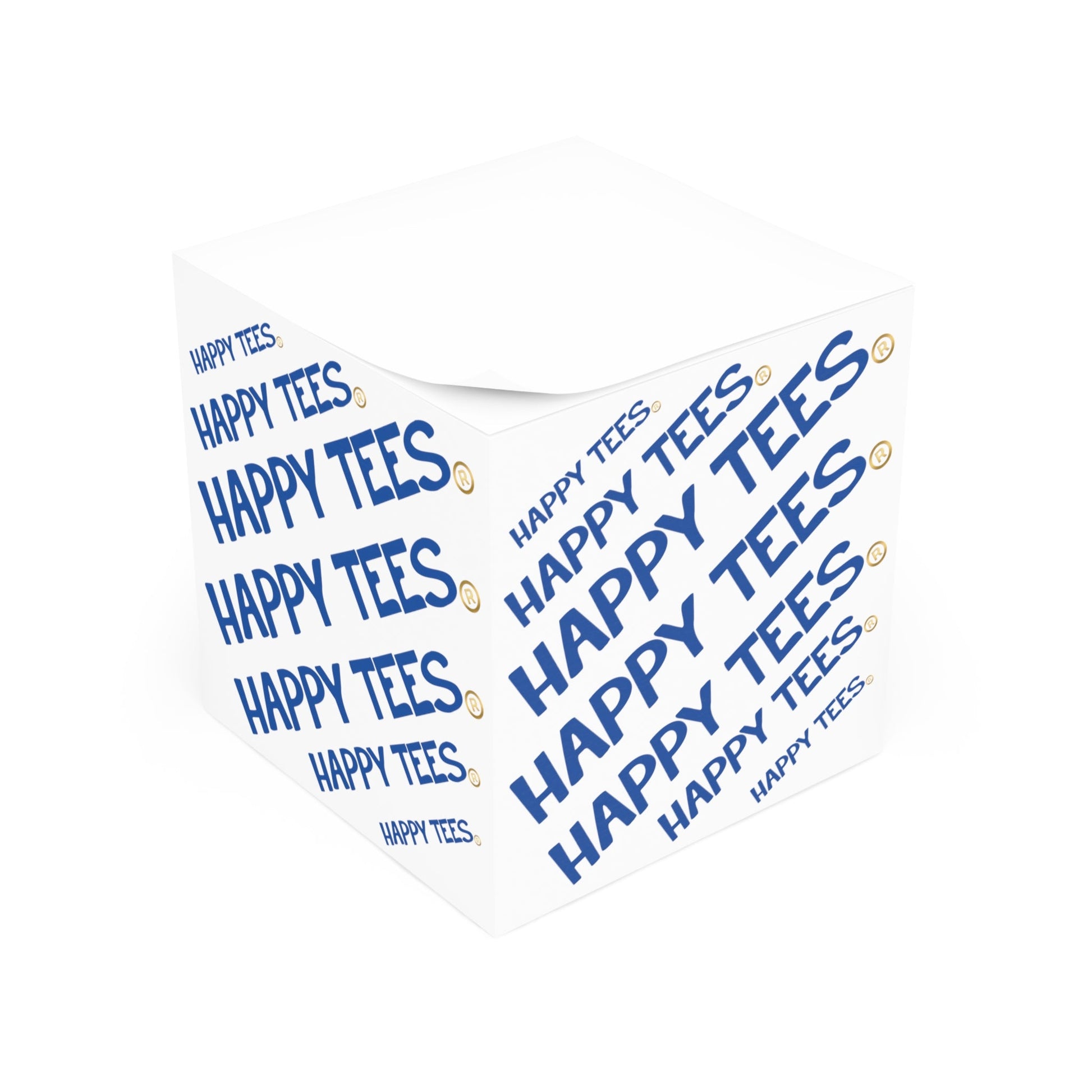 Happy Tees® Note Cube  Paper products  HAPPY TEES® BRAND