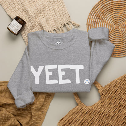 YEET Happy Tee (Sweatshirt)  Sweatshirt  HAPPY TEES® BRAND