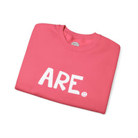 ARE Happy Tee (Sweatshirt for Breast Cancer) Printify