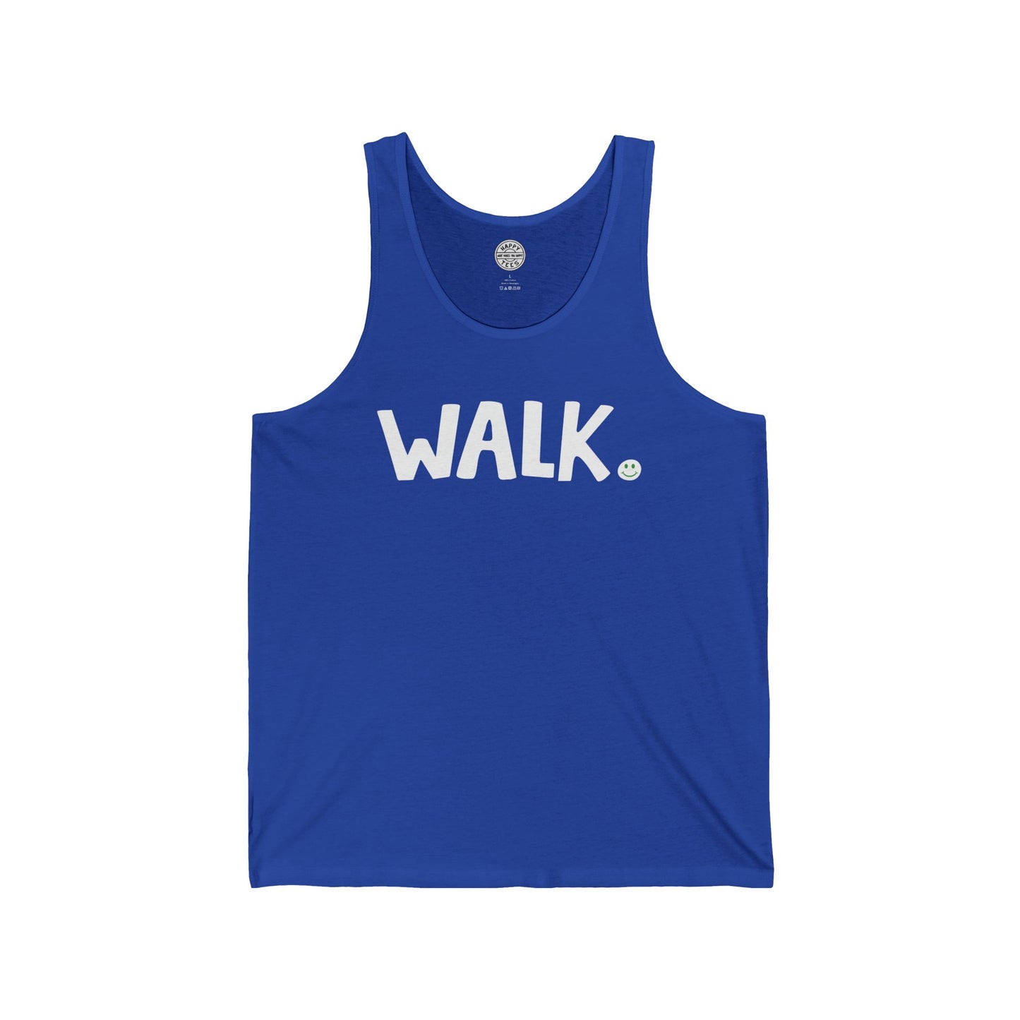WALK Happy Tee (Tank Top)  Tank Top  HAPPY TEES® BRAND
