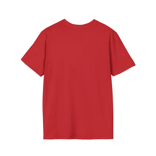 HIS Happy Tee (Red tee with white graphic)  T-Shirt  HAPPY TEES® BRAND