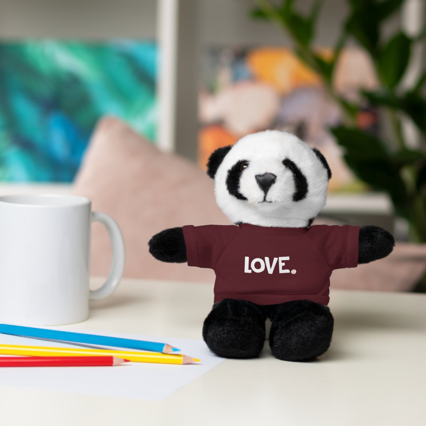 LOVE Happy Tee (Plush Animals)  Accessories  HAPPY TEES® BRAND