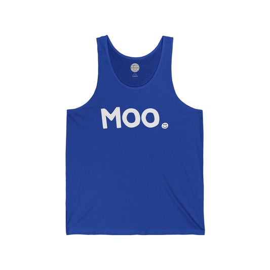 MOO Happy Tee (Tank Top)  Tank Top  HAPPY TEES® BRAND