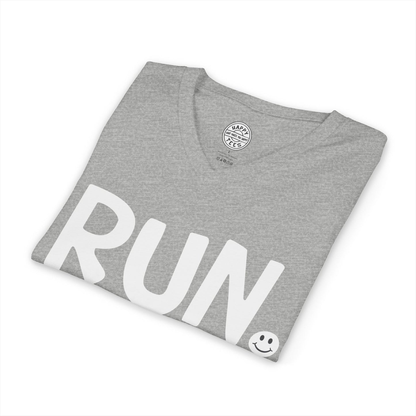 RUN Happy Tee (V-Neck)