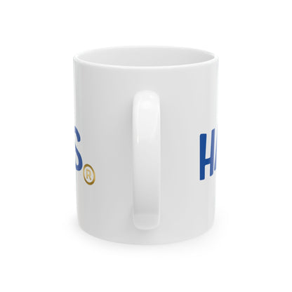 Happy Tees® Mug (ceramic, white, 11 ounce)  Mug  HAPPY TEES® BRAND