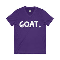 GOAT Happy Tee (V-Neck)  V-neck Team Purple / 2XL HAPPY TEES® BRAND