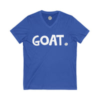 GOAT Happy Tee (V-Neck)  V-neck True Royal / 2XL HAPPY TEES® BRAND