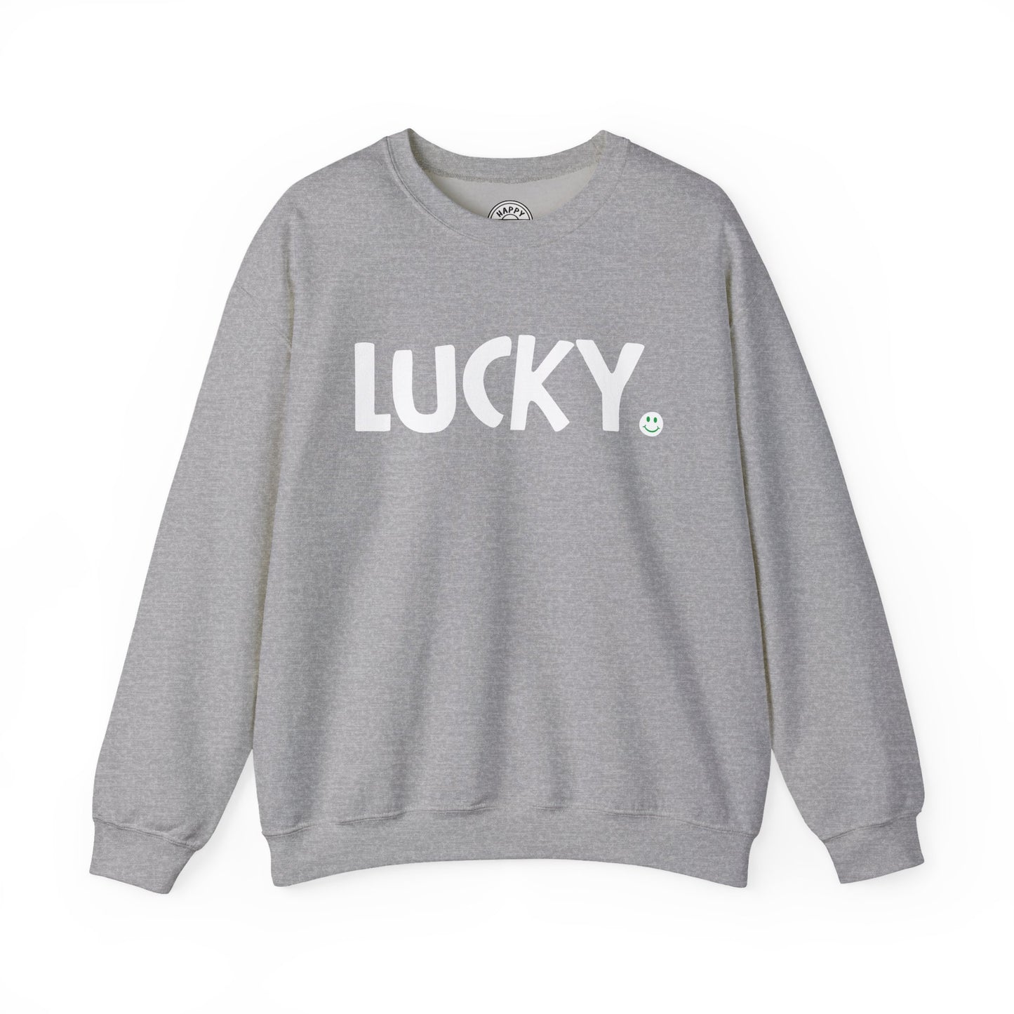 LUCKY Happy Tee (Sweatshirt)  Sweatshirt  HAPPY TEES® BRAND