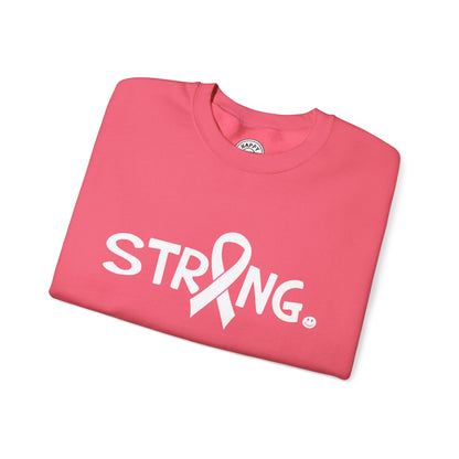 STRONG Happy Tee (Sweatshirt for Breast Cancer)  Sweatshirt  HAPPY TEES® BRAND