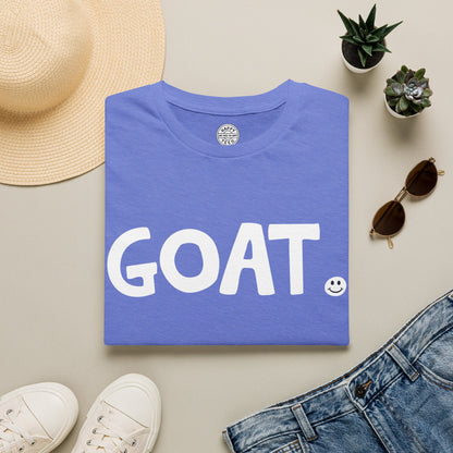 GOAT Happy Tee  T-Shirt  HAPPY TEES® BRAND