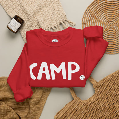CAMP Happy Tee (Sweatshirt)  Sweatshirt  HAPPY TEES® BRAND
